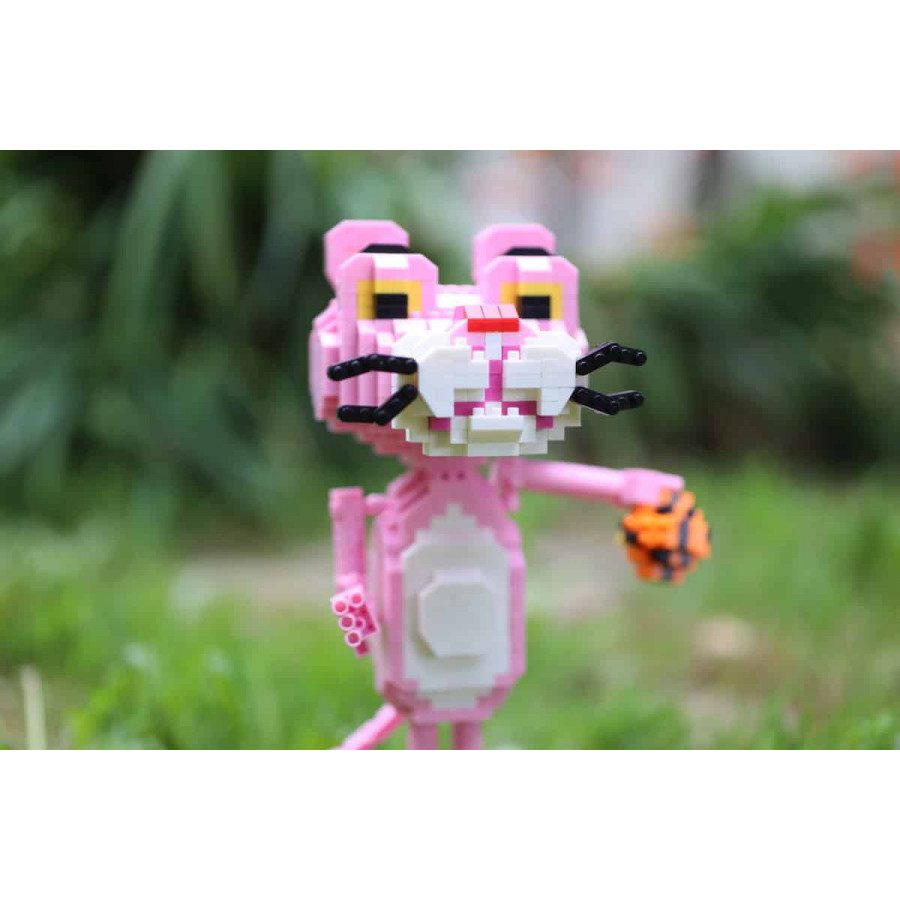 Micro Briques Block Panthère Rose