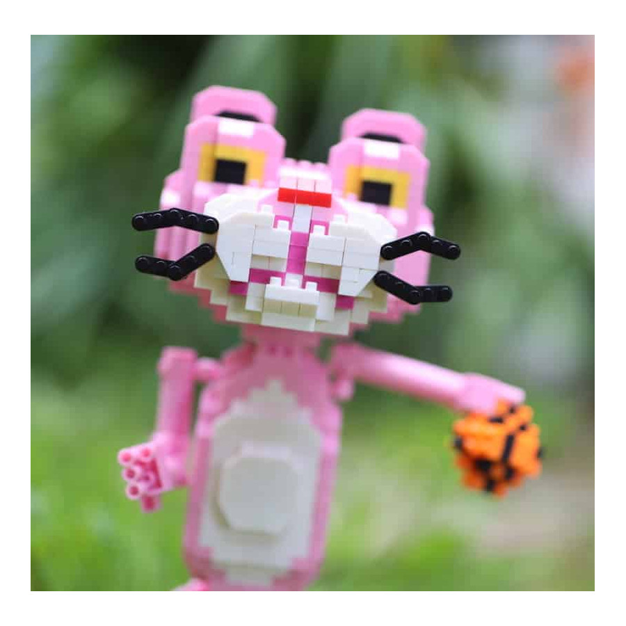 Micro Briques Block Panthère Rose