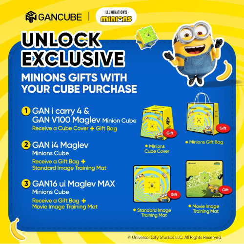 GAN V100 Maglev Minions Edition UV