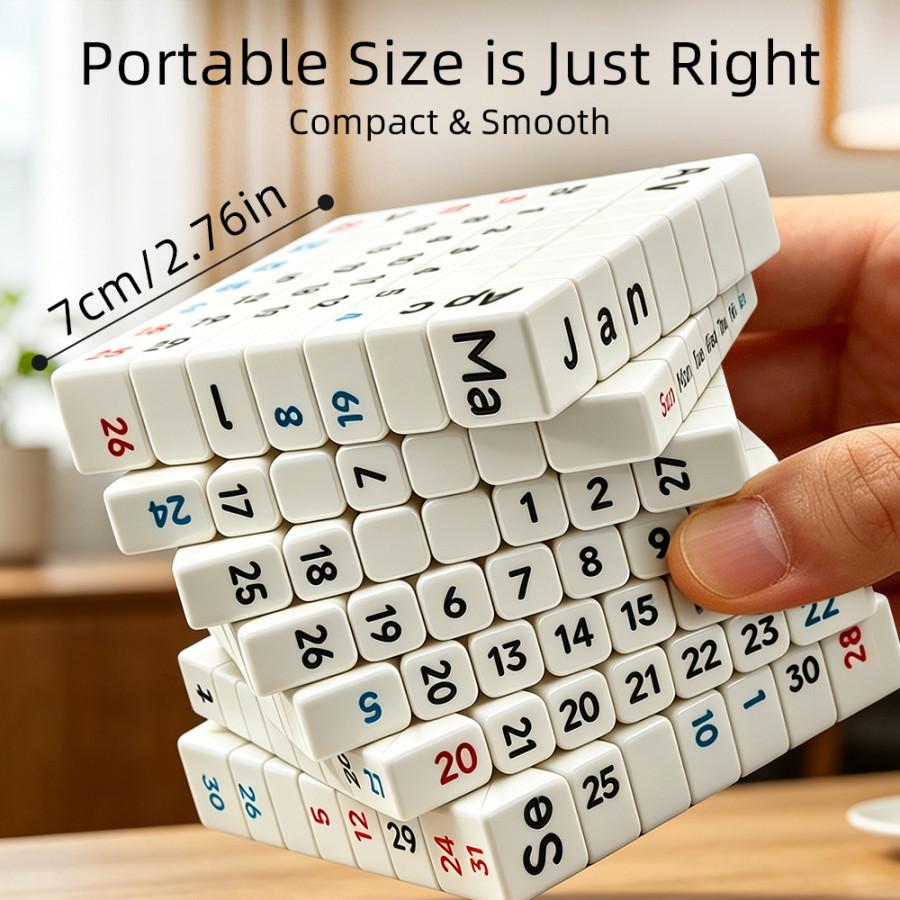 7x7 Calendar cube