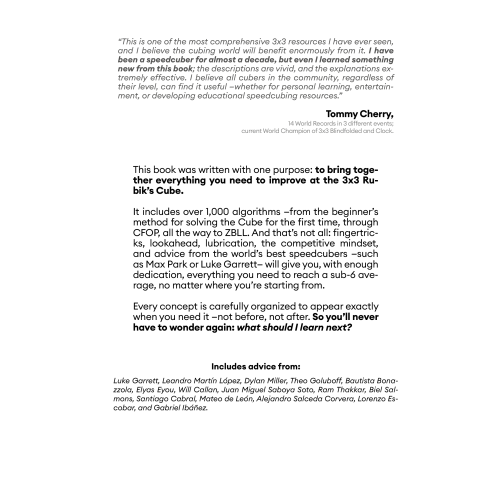 The Cubing Bible - 3x3 Edition (English)