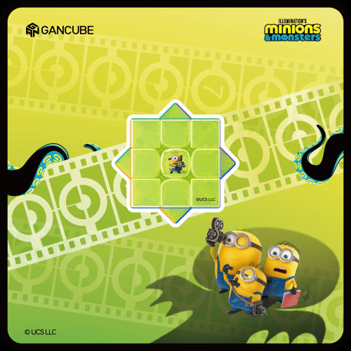 GAN16 UI Max Smart Cube Maglev UV Minions