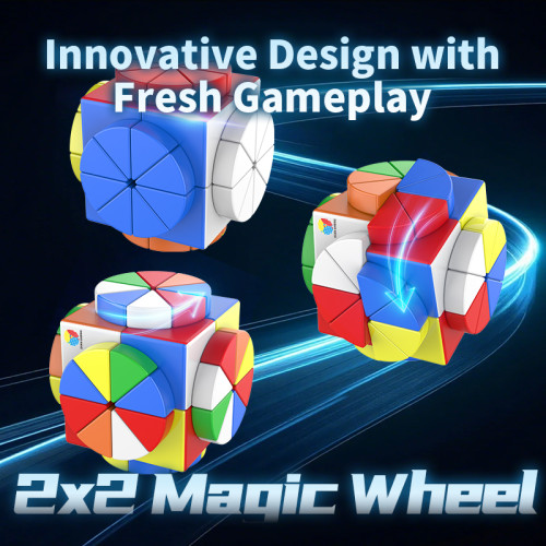 DianSheng Magic Wheel 2x2 8EQ Magnetic