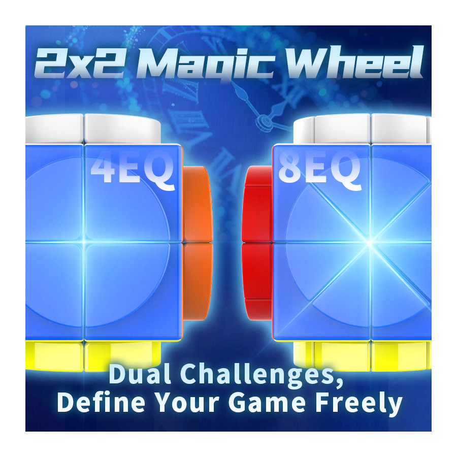 DianSheng Magic Wheel 2x2 8EQ Magnetic