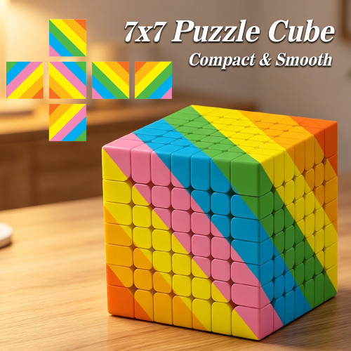 7x7 Rainbow Cube