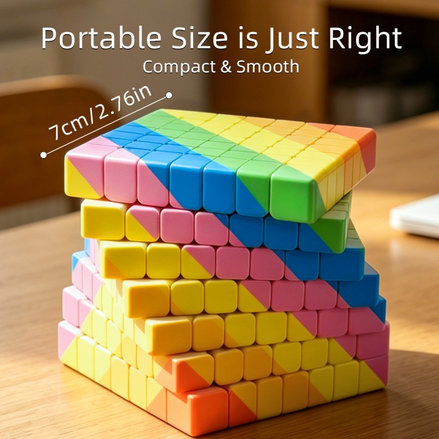 7x7 Rainbow Cube