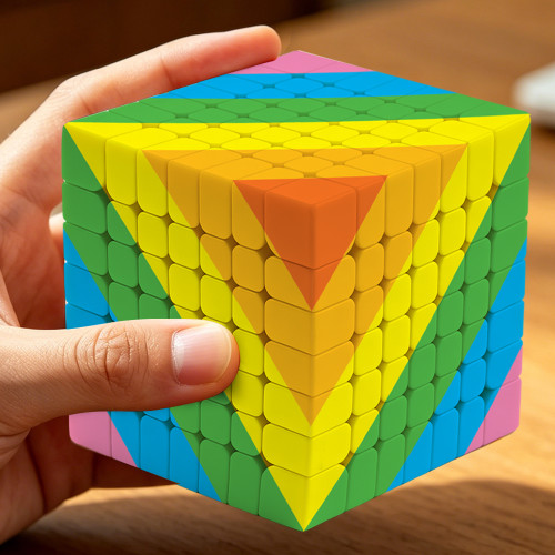 7x7 Rainbow Cube