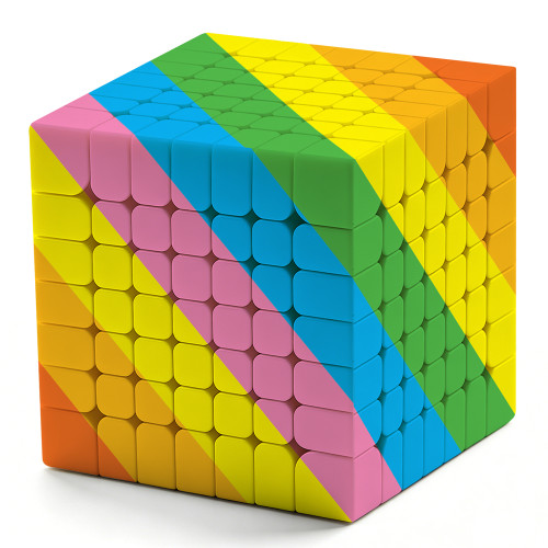Cube 7x7 Rainbow