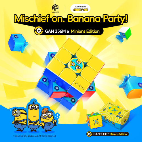 GAN 356 ME 3x3 Magnetico Minions Edition
