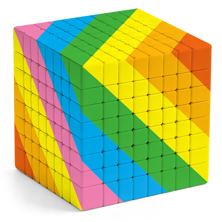 Rainbow en cubo de 8x8