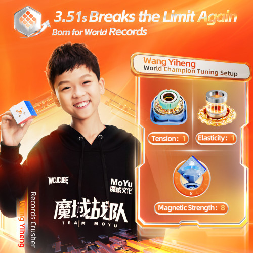 MoYu PB WR 3x3 20M Ball Core Maglev UV