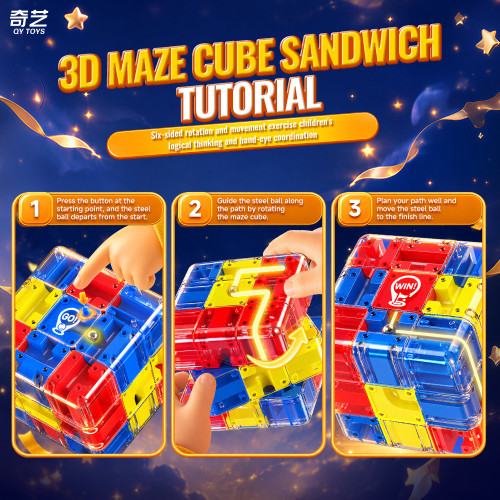 QiYi Maze Sandwich Cube