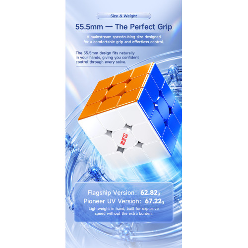QiYi Magnetic Pro 3x3 V3 Pioneer UV