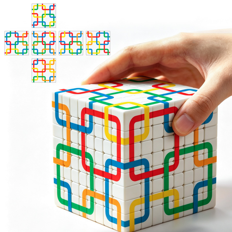 Grilles Chaines Cube 8x8