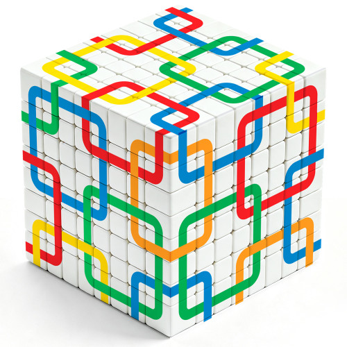 Grid Chain Cube 8x8