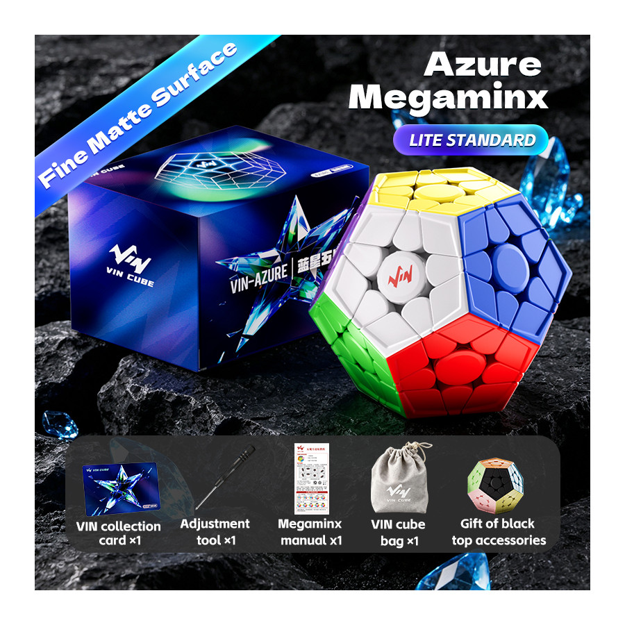 VinCube Azure Megaminx Lite Magnetique
