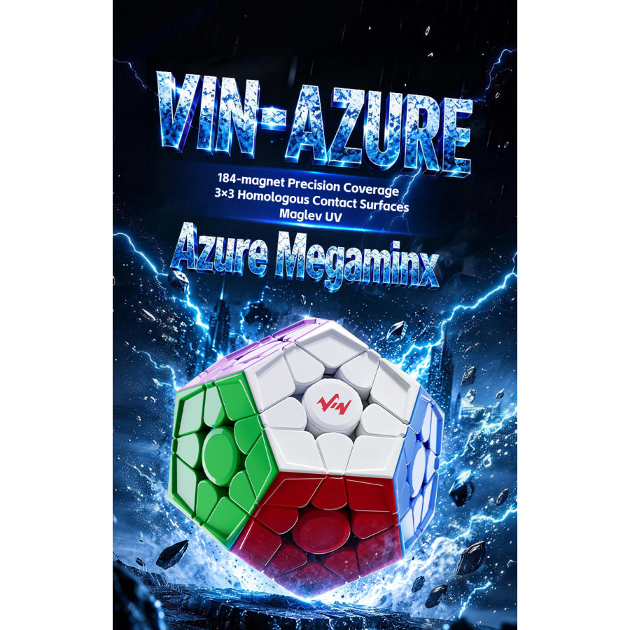 VinCube Azure Megaminx Nova Magnetique, Maglev,...