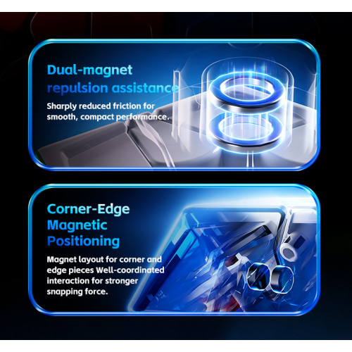 VinCube Azure Megaminx Nova Magnetico, Maglev, Ball Core, UV