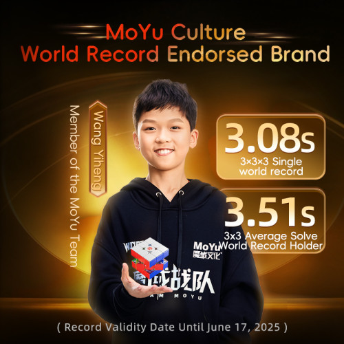 MoYu Super Aolong 3x3 20 aimants Ball-Core MagLev UV 19th Anniversary Edition