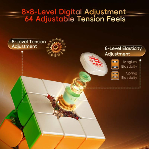 MoYu Super Aolong 3x3 20 magnets Ball-Core MagLev UV 19th Anniversary Edition