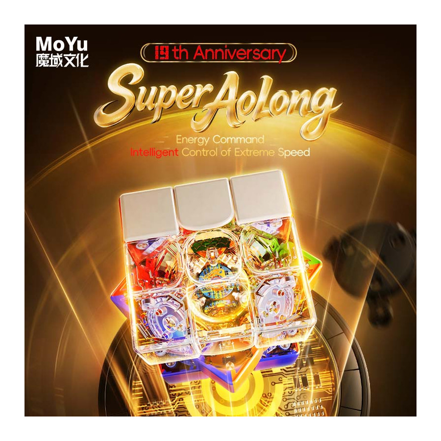 MoYu Super AoLong AI 3x3 MagLev 20 Magnet...
