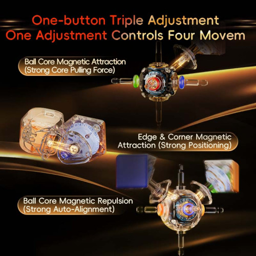MoYu Super AoLong AI 3x3 MagLev 20 Magnet Ball-Core UV - Bluetooth Smart Cube