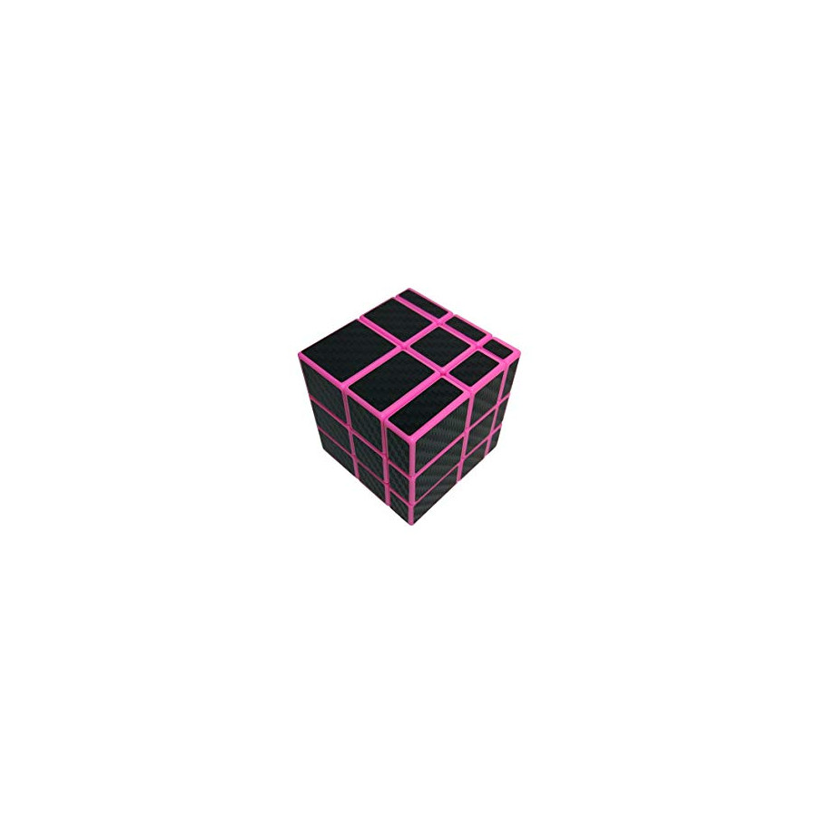 MIrror Cube Fibre de Carbone Pink
